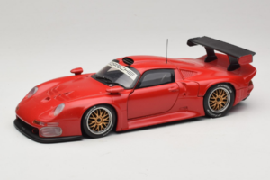 Porsche 911 GT1 Concept Sarkans UT Models 1:18 180966625-R1 Metāls