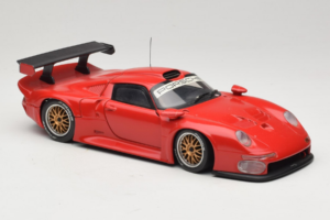 Porsche 911 GT1 Concept Sarkans UT Models 1:18 180966625-R1 Metāls — attēls 6 no 8