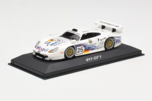 Porsche 911 GT1 #25 Warsteiner 24 Hours of Le Mans 1997 Minichamps 1:43 WAP02003197 Metāls — attēls 2 no 4