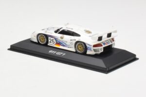 Porsche 911 GT1 #25 Warsteiner 24 Hours of Le Mans 1997 Minichamps 1:43 WAP02003197 Metāls — attēls 3 no 4