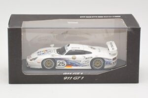 Porsche 911 GT1 #25 Warsteiner 24 Hours of Le Mans 1997 Minichamps 1:43 WAP02003197 Metāls — attēls 4 no 4