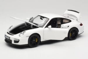 Porsche 911 GT2 997.1 Balts Norev 1:18 187572 Metāls — attēls 2 no 8