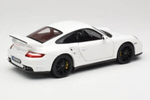Porsche 911 GT2 997.1 Balts Norev 1:18 187572 Metāls — attēls 3 no 8