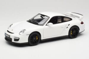 Porsche 911 GT2 997.1 Balts Norev 1:18 187572 Metāls