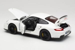 Porsche 911 GT2 997.1 Balts Norev 1:18 187572 Metāls — attēls 5 no 8
