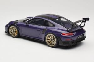 Porsche 911 GT2 RS 991.2 Ultraviolet GT Spirit 1:18 GT926 Sveķi — attēls 5 no 6