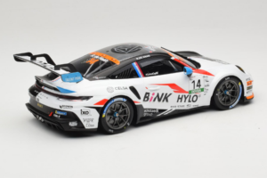 Porsche 911 GT3 Cup 992 #14 R. de Haan Oschersleben GP 2024 IXO 1:18 18RMC219 Metāls — attēls 2 no 6
