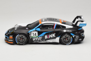 Porsche 911 GT3 Cup 992 #14 R. de Haan Oschersleben GP 2024 IXO 1:18 18RMC219 Metāls — attēls 3 no 6