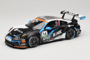 Porsche 911 GT3 Cup 992 #14 R. de Haan Oschersleben GP 2024 IXO 1:18 18RMC219 Metāls