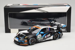 Porsche 911 GT3 Cup 992 #14 R. de Haan Oschersleben GP 2024 IXO 1:18 18RMC219 Metāls — attēls 6 no 6