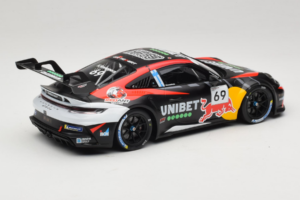 Porsche 911 GT3 Cup 992 #69 K. Rovanpera Zolder GP 2024 IXO 1:18 18RMC226 Metāls — attēls 2 no 6