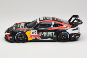 Porsche 911 GT3 Cup 992 #69 K. Rovanpera Zolder GP 2024 IXO 1:18 18RMC226 Metāls — attēls 3 no 6