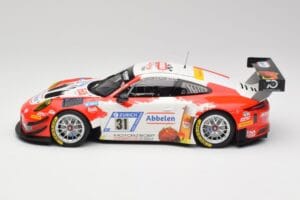 Porsche 911 GT3 R #31 Frikadelli Racing N. Siedler / M. Seefried 24 Hours Nürburgring 2018 Minichamps 1:18 153186931 Metāls — attēls 3 no 6