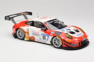 Porsche 911 GT3 R #31 Frikadelli Racing N. Siedler / M. Seefried 24 Hours Nürburgring 2018 Minichamps 1:18 153186931 Metāls — attēls 4 no 6