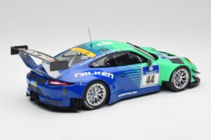 Porsche 911 GT3 R #44 Falken Motorsport W. Henzler / P. Dumbreck NBR 2016 Minichamps 1:18 155166044 Metāls — attēls 2 no 6