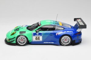 Porsche 911 GT3 R #44 Falken Motorsport W. Henzler / P. Dumbreck NBR 2016 Minichamps 1:18 155166044 Metāls — attēls 3 no 6