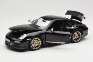 Porsche 911 997 GT3 RS Melns Norev 1:18 187563 Metāls — attēls 2 no 8