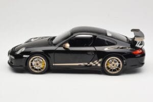 Porsche 911 997 GT3 RS Melns Norev 1:18 187563 Metāls — attēls 4 no 8