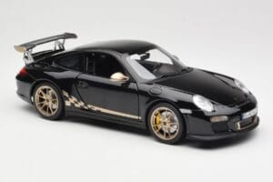 Porsche 911 997 GT3 RS Melns Norev 1:18 187563 Metāls — attēls 6 no 8