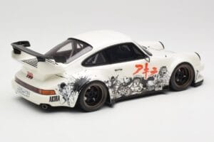 Porsche 911 RWB 964 Akira GT Spirit 1:18 GT508 Sveķi — attēls 2 no 6