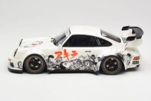 Porsche 911 RWB 964 Akira GT Spirit 1:18 GT508 Sveķi — attēls 3 no 6