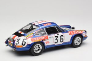 Porsche 911 S #36 B. Waldegard / C. Cheneviere 24 Hours of Le Mans 1971 Minichamps 1:18 107716836 Sveķi — attēls 2 no 6