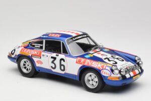 Porsche 911 S #36 B. Waldegard / C. Cheneviere 24 Hours of Le Mans 1971 Minichamps 1:18 107716836 Sveķi — attēls 4 no 6