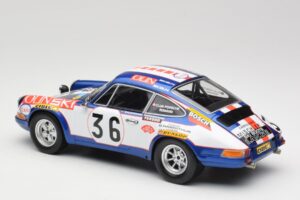 Porsche 911 S #36 B. Waldegard / C. Cheneviere 24 Hours of Le Mans 1971 Minichamps 1:18 107716836 Sveķi — attēls 5 no 6