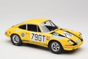 Porsche 911 S Racing Team AAW #79 H. Frohlich / P. Toivonen 1000km Nurburgring 1971 Minichamps 1:18 107706879 Sveķi — attēls 4 no 6