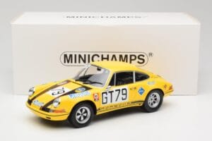 Porsche 911 S Racing Team AAW #79 H. Frohlich / P. Toivonen 1000km Nurburgring 1971 Minichamps 1:18 107706879 Sveķi — attēls 6 no 6