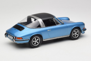 Porsche 911 S Targa Blue Metallic Norev 1:18 187646 Metāls — attēls 3 no 8