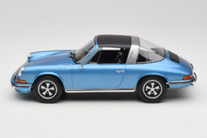 Porsche 911 S Targa Blue Metallic Norev 1:18 187646 Metāls — attēls 4 no 8