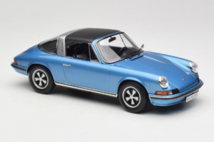 Porsche 911 S Targa Blue Metallic Norev 1:18 187646 Metāls — attēls 5 no 8