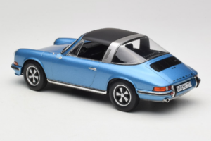 Porsche 911 S Targa Blue Metallic Norev 1:18 187646 Metāls — attēls 7 no 8