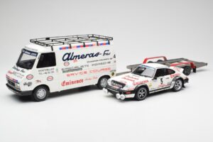 Porsche 911 SC Group 4 Citroen C35 Assistance Rally Portugal 1981 Otto 1:18 OT374 Sveķi — attēls 6 no 8
