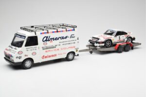 Porsche 911 SC Group 4 Citroen C35 Assistance Rally Portugal 1981 Otto 1:18 OT374 Sveķi — attēls 7 no 8