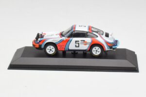 Porsche 911 SC #5 Martini B. Waldegaard / H. Thorszelius Safari Rally 1978 Minichamps 1:43 400786205 Metāls