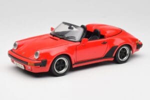 Porsche 911 964 Speedster Sarkans Maisto 1:18 3000473 Metāls