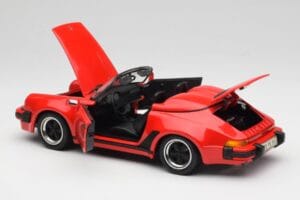 Porsche 911 964 Speedster Sarkans Maisto 1:18 3000473 Metāls — attēls 5 no 8