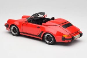 Porsche 911 964 Speedster Sarkans Maisto 1:18 3000473 Metāls — attēls 7 no 8