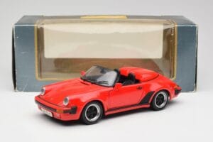 Porsche 911 964 Speedster Sarkans Maisto 1:18 3000473 Metāls — attēls 8 no 8