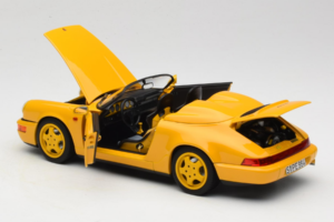 Porsche 911 964 Speedster Speed Yellow Norev 1:18 187130 Metāls — attēls 5 no 8