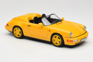 Porsche 911 964 Speedster Speed Yellow Norev 1:18 187130 Metāls — attēls 6 no 8