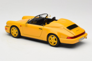 Porsche 911 964 Speedster Speed Yellow Norev 1:18 187130 Metāls — attēls 7 no 8