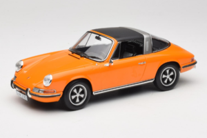 Porsche 911 T Targa Oranžs Norev 1:18 187220 Metāls — attēls 2 no 8