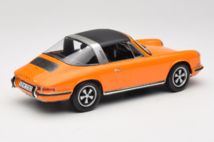 Porsche 911 T Targa Oranžs Norev 1:18 187220 Metāls — attēls 3 no 8