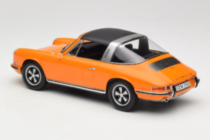 Porsche 911 T Targa Oranžs Norev 1:18 187220 Metāls — attēls 5 no 8