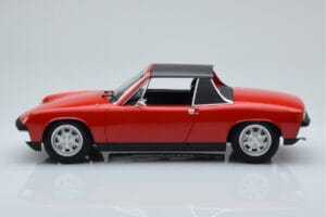 Porsche 914 1.7 Bahia Sarkans Norev 1:18 187690 Metāls — attēls 3 no 7