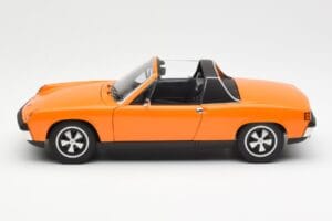 Porsche 914/6 Targa Oranžs AUTOart 1:18 77932 Metāls — attēls 4 no 8