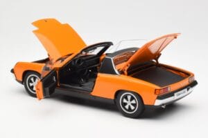 Porsche 914/6 Targa Oranžs AUTOart 1:18 77932 Metāls — attēls 5 no 8
